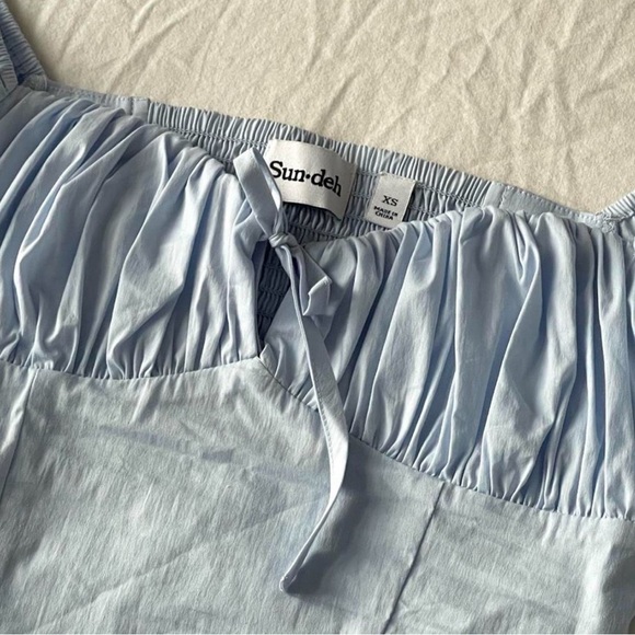 Aritzia light blue countess top - Picture 3 of 3